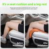 Car Seat Extended Footrest Driver and Passenger Leg Rest Universal Car Seat Cover Leather Breathable Non-slip Cars Seats Cover