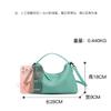 2026 New Korean Niche Leather Women's Bag Handbag Fashionable and Simple Versatile Shoulder Bag Commuter Messenger Bag