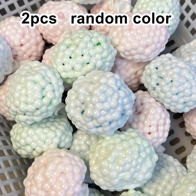 Weiches Wolkenform Squishy Spielzeug Stressabbau Fidget Ball Sensorisches Spielzeug für Büro Zuhause Entspannendes Handspiel Zufällige Farbe