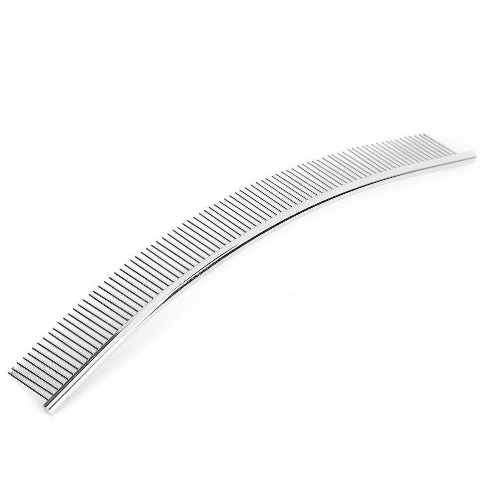 Curved Shape Curved Dog Comb Smooth Teeth Dematting Pet Comb Dense Tooth Pet Comb Long Haired Pets