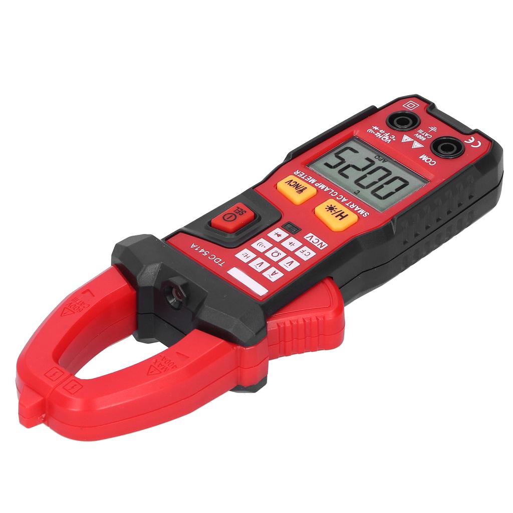 TDC541A Digital Clamp Meter Handheld AC DC Voltage AC Current Resistance Tester Meter