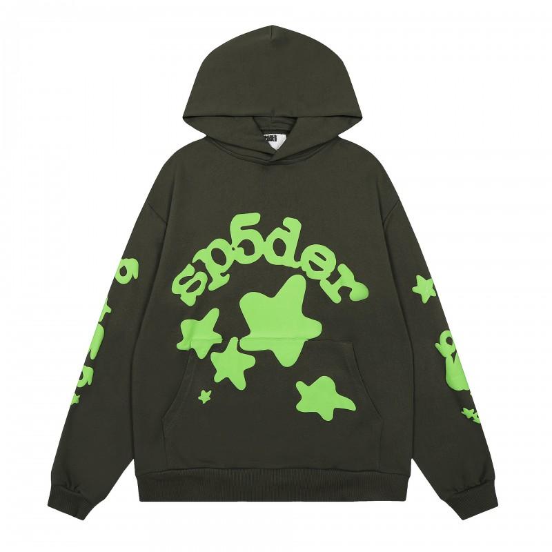 Felpa Oversize Unisex con Stampa di Lettere Metallizzate Stile Hip Hop Felpa in Cotone Uomo Abbigliamento Casual Invernale