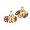 A500K A250K B250K B500K Messingwelle Gitarren-Potentiometer Geringes Drehmoment Rauschfrei Glattes Gefühl