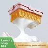 High Elasticity Mesh Surface Soap Box, Foaming Box, Multi-functional Laundry Storage Box, Anti-slip and Water-draining Soap Storage Box