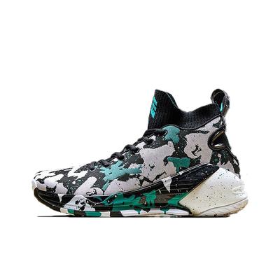 KT4 Klay Thompson Παπούτσια Μπάσκετ High-Top Ανδρικά Αθλητικά Παπούτσια Μαύρο Πράσινο 11841101-13