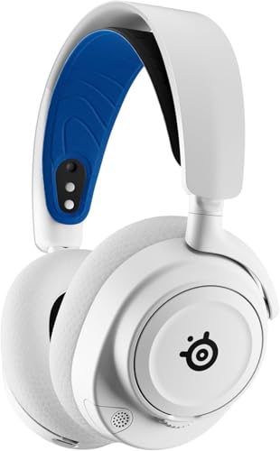 SteelSeries Arctis Nova 7P Wireless Gaming Headset, Lightweight, Voice Chat Enabled, Simultaneous Connection to Games and Smartphones, Wireless, Close