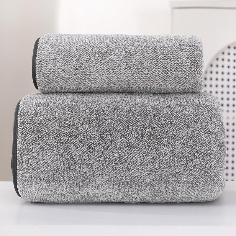 Men's Coral Fleece Bath Towel - Ultra-Absorbent, Quick-Drying, Non-Shedding, Ideal for Home & Business. Adult Use Only.