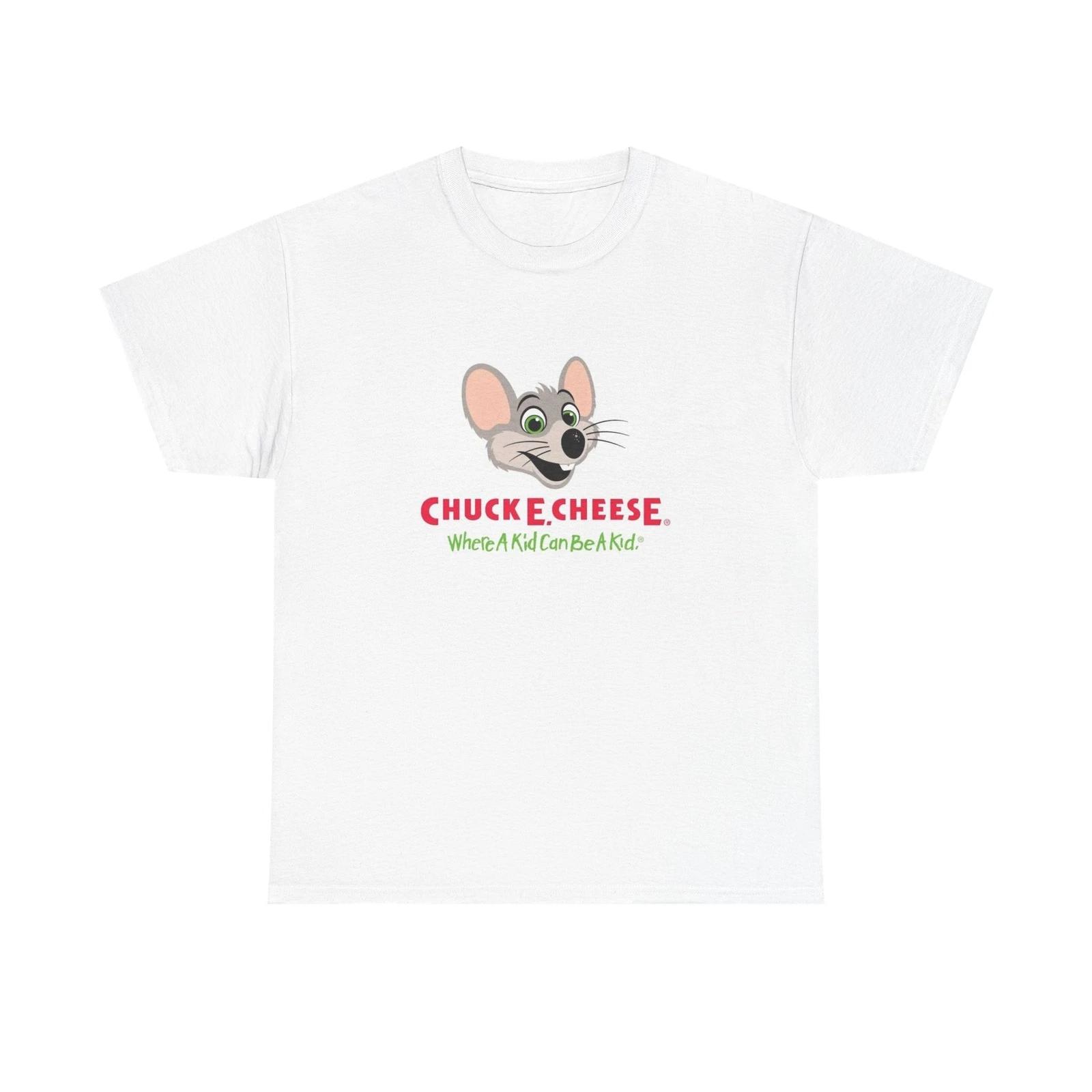 Men s and Women s T-shirts Chuck E Cheese Kids L