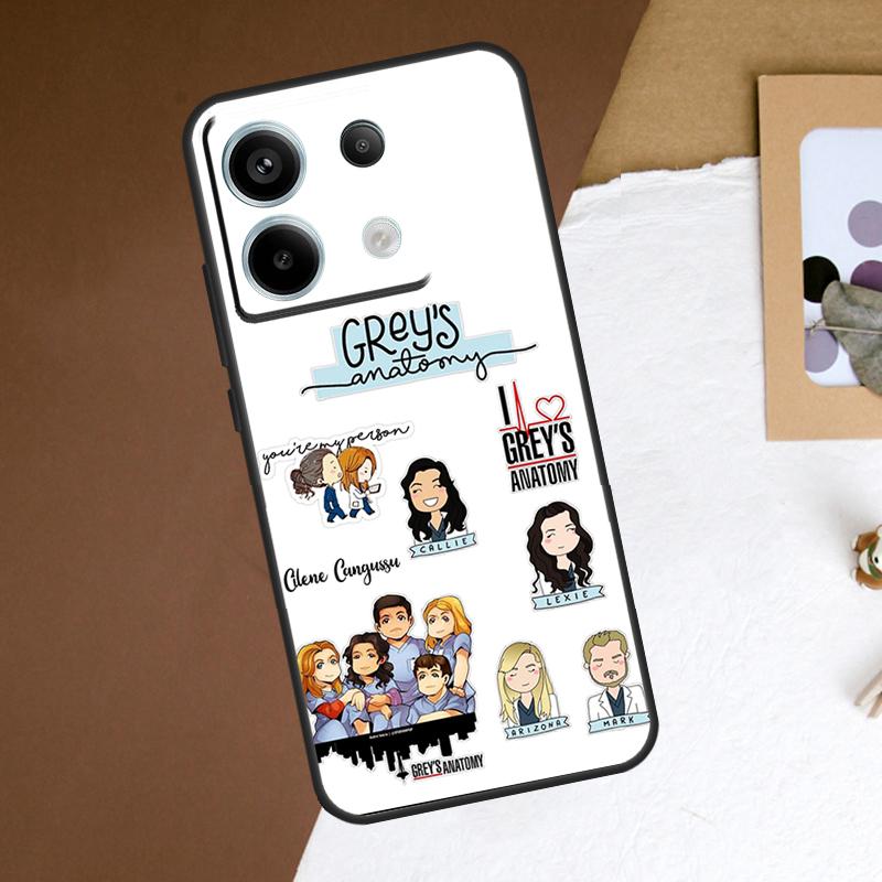 Greys Anatomy You are my person Case For Redmi Note 13 Pro Plus 9 10 11 12 Pro 9S 10S 11S 12S Cover For Redmi 12 C 10C 13C
