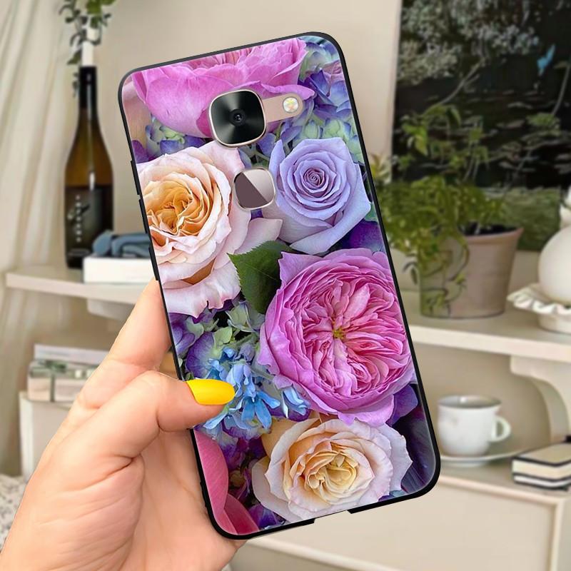 Case For Letv LeEco Le Max 2 Cover Case Le Max2 Cute flower Soft Silicon Phone Case for Letv MAX2 X820 Cover Shockproof Shell