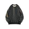 Trendy brand round neck sweatshirts for men and women in spring and autumn, versatile couple pullovers, casual hooded tops