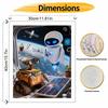 Disney Robot Space Adventure Oil Paint Digital Painting Art Kit FillIn Painting Home Decor