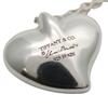Used TIFFANY&Co. Necklace Curved Heart Silver925 4.0g Silver El Saperetti