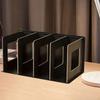 Wooden Desktop Bookshelf Book Shelf Modern Decorative Tabletop Organizer Small Bookcase for Home