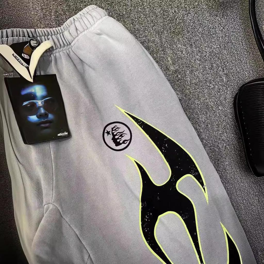 24FW Amerikanischer Retro Hellstar Studios Unisex Hoodie & Jogginghose