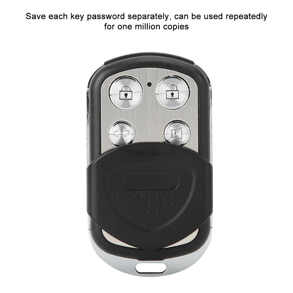 Drahtloses Klonen Festcode Elektrische Tür Sicherheit Fernbedienung Schlüsselanhänger(315 330 433MHz)