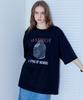 MARROT Stone Oversized T-Shirt_Black