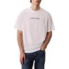 Calvin Klein Letter Ribbed Pullover Short Sleeve T-Shirt Men Tops LV04LD230G-YAF
