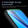 For Google Pixel 10a Case Skin-Touch TPU + PC Matte Phone Back Cover, Transparent Black