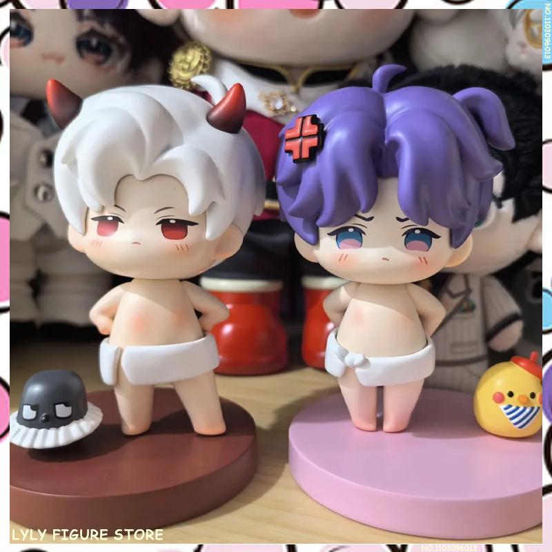 In Stock Love and Deepspace Bath Towel Series Sylus Rafayel Zayne Xavier Cute Anime Figure Pvc Model Collection Ornaments Gifts