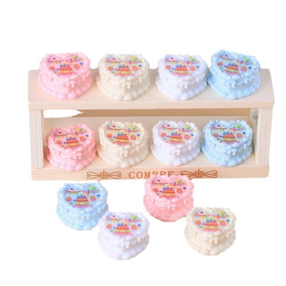 20pcs DIY Simulation Cake Handmade Miniature Food Toys Kawaii Doll Accessories  Art Supply