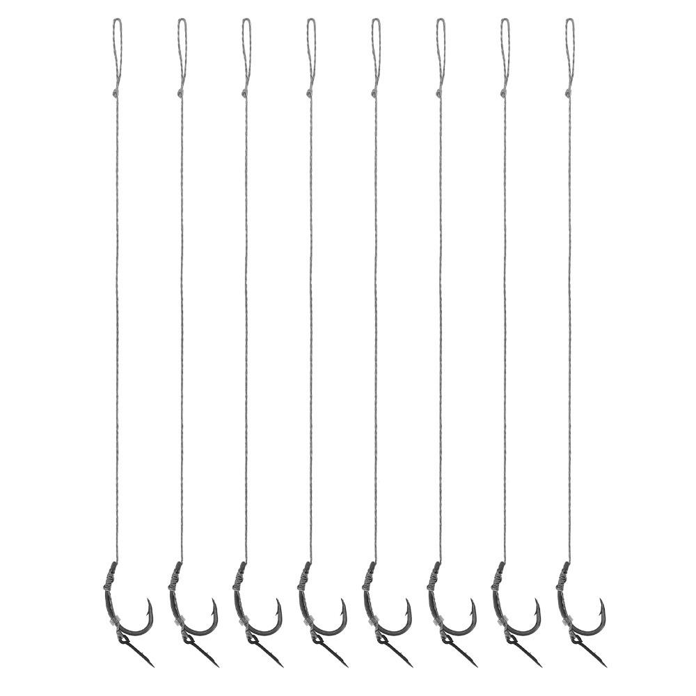 Nylon Straight Needle Hook Rig Alloy Copper Carp Fishing Hooks For Carp Fishing