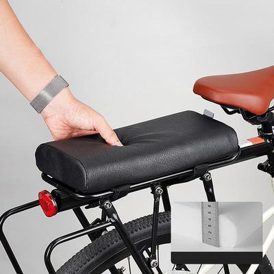 Riding Rear Seat Cushion Biking Saddle For Daily Commuting Thickened Single-Person Manned Back Shelf Seat Scooter Accessories