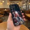 A-Alice In B-Borderland Phone Case For iPhone 17,16,15,14,13,12,11,Pro,XS,Max,XR,Plus,E,SE4,Mini Black Soft Cover