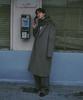 Lad Edition Drop Shoulder Long Wool Coat_Khaki Gray