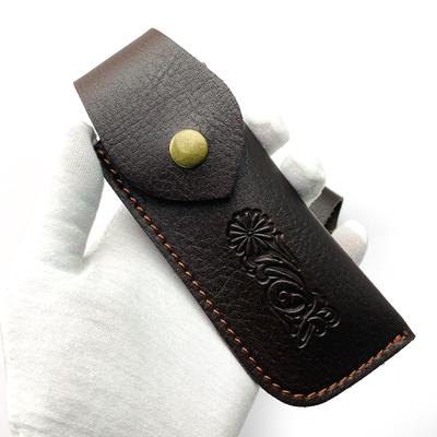 Eleganckie etui na noże z PU, kabury na noże z materiału PU, etui na noże z PU, osłona na noże, pokrowiec na noże dla kolekcjonerów i entuzjastów
