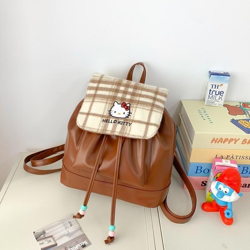 Nuova borsa a tracolla messenger leggera con gattino dei cartoni animati per uso quotidiano, borsa carina, regalo per ragazza