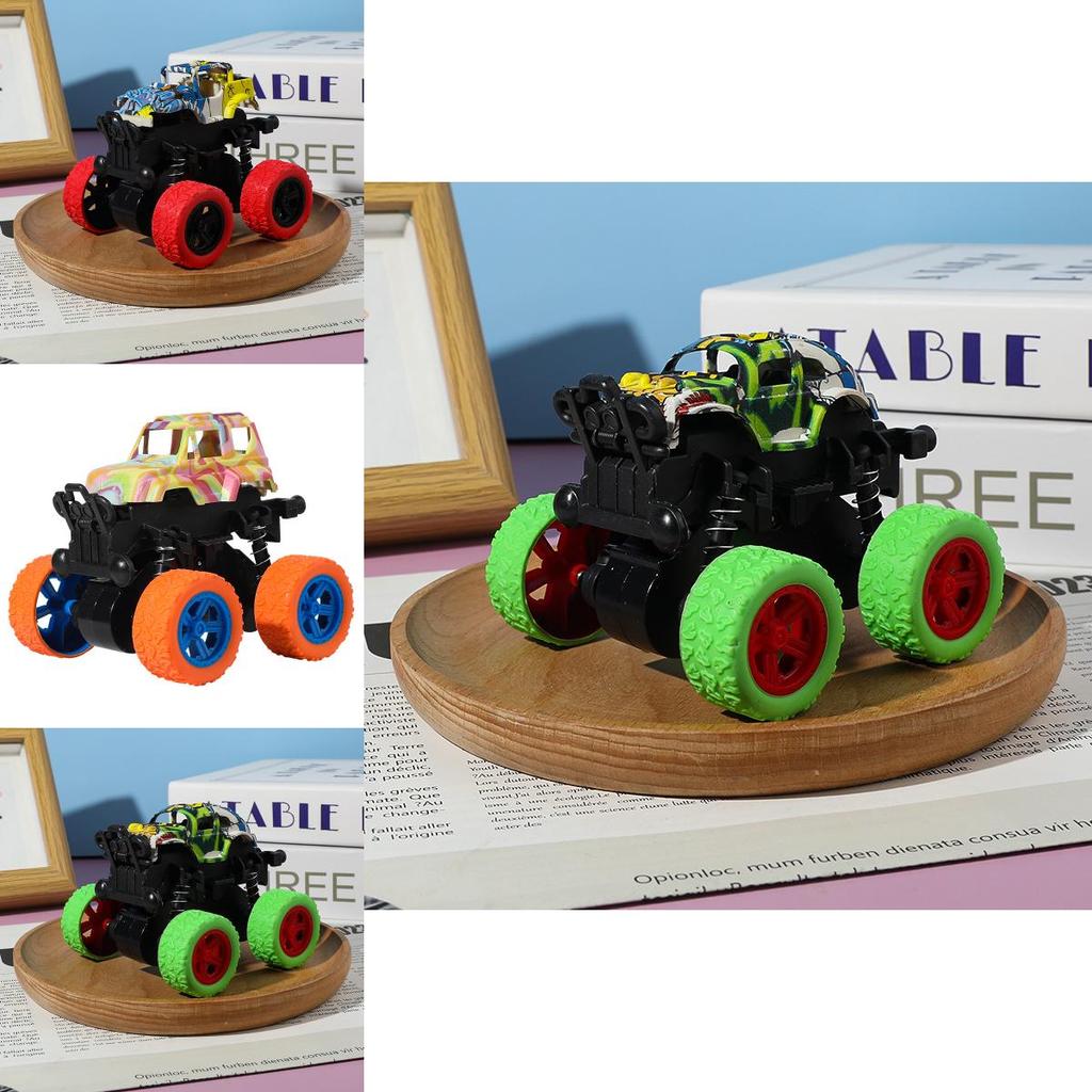 Inertia Offroad Car For Kids Durable Graffiti Kids Toy Vehicle For Boys And Girls