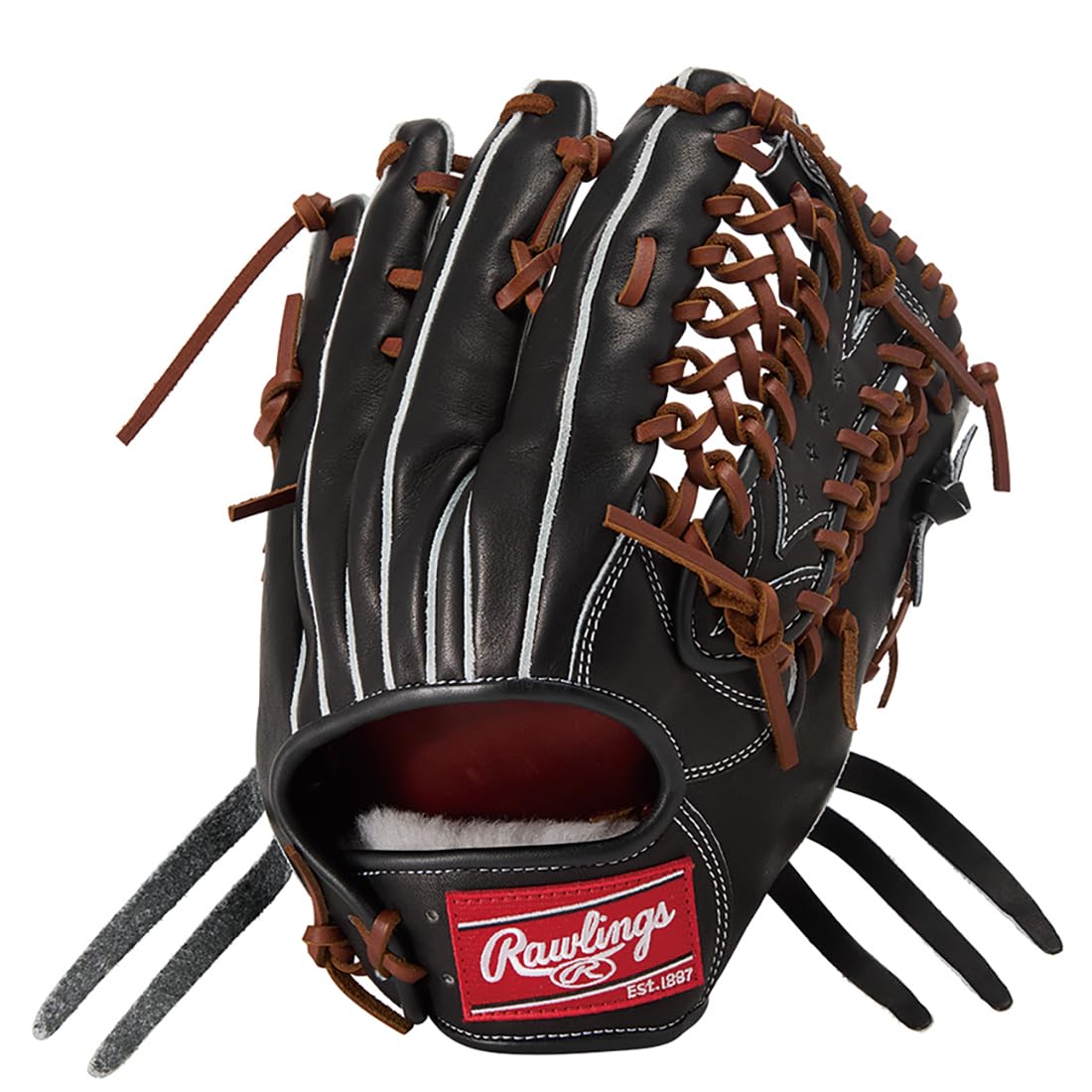 Rawlings PRO PREFERRED Baseball Outfielder inches Glove, Hardball, Model, GH6PRY795, Black, 12.8 (Right-handed throw)