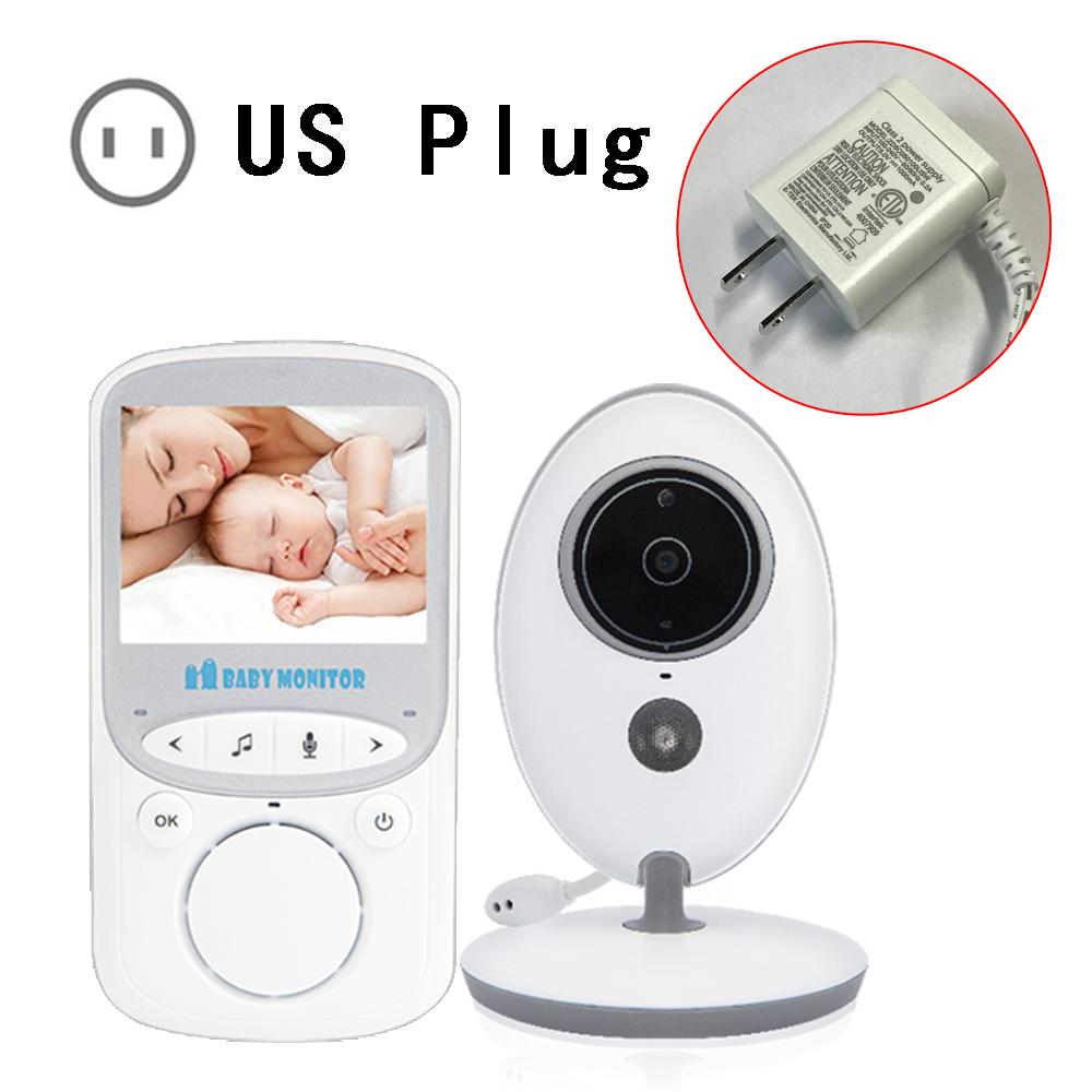 Wireless LCD Audio Video Baby Monitor VB605 Radio Nanny Music Intercom IR 24h Portable Baby Camera Baby Walkie Talkie Babysitter