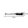 [Tone] Preset Torque Wrench T2MN6CH-QL 1/4" Drive 6 N·m, Black