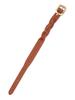 Genuine Brown [IL BISONTE] Bracelet, Leather, Leather, Cowhide, Women's, Men's, Unisex, Tanned,