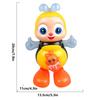 Baby Dancing Moving Dancing Bee Toy With Lights Music Toys Age 3-12 Months, with Preschool Learning Sensory Toys Legs Move Body Eyes
