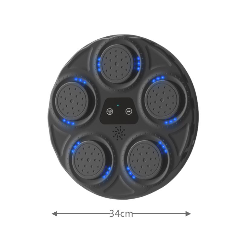 Smart Music Boxing Machine Toy Wall Target LED Lighted Sandbag Relaxing Reaction Training Target for Boxing Active Training Toys