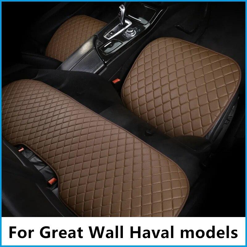 

Универсальные чехлы на автомобильные сиденья из искусственной кожи для Haval F7 F7x, аксессуары для салона автомобиля