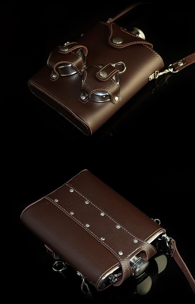 CCCP Skittles Bottle 18oz Whiskey Portable Big Bottle Hip Flask CCCP Emblem [Item]