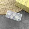 1Pcs 3D Rose Nail Art Silicone Mold Flower Shape Nail Carving Mould For Diy Nail Art Decoration Making Tools