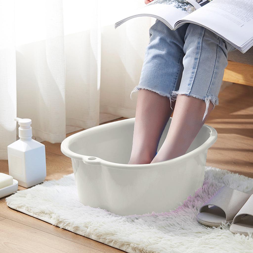 Tina para Pies Baño de Pies Hogar Regalo Tina de Masaje Versátil Portátil Cubo de Masaje para Adultos Pies Secos Agrietados Hombres Pedicura Remojar los Pies