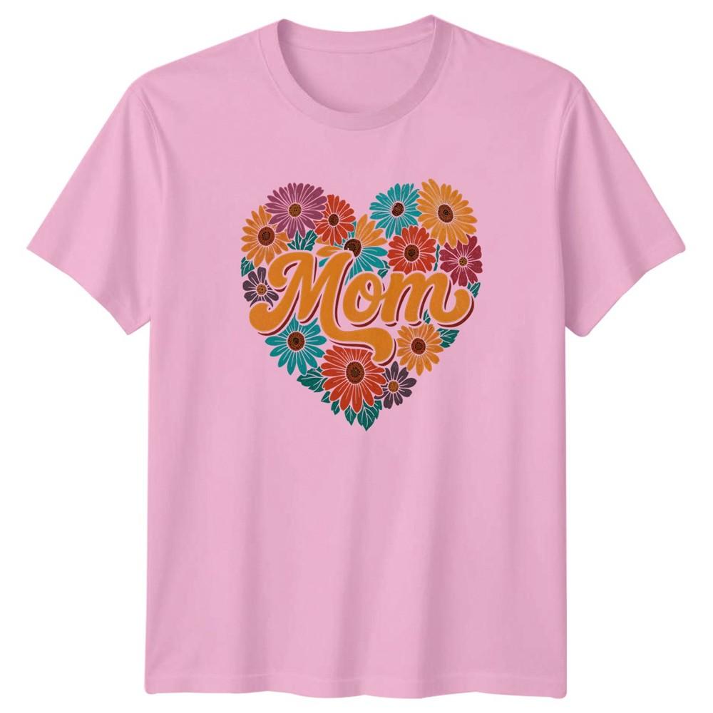 Mom Unisexs TShirt Floral Motherhood Mothers Day Gift For Her