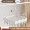 OIMG Multi-clip Laundry Drying Rack with Shoe Hanger