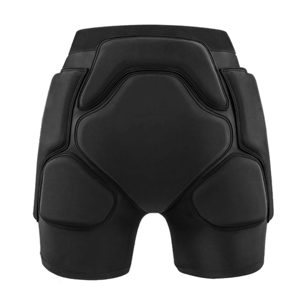 Pantaloncini Protettivi Imbottiti con Protezione Coccige in EVA per Pattinaggio, Skateboard, Sci, Snowboard