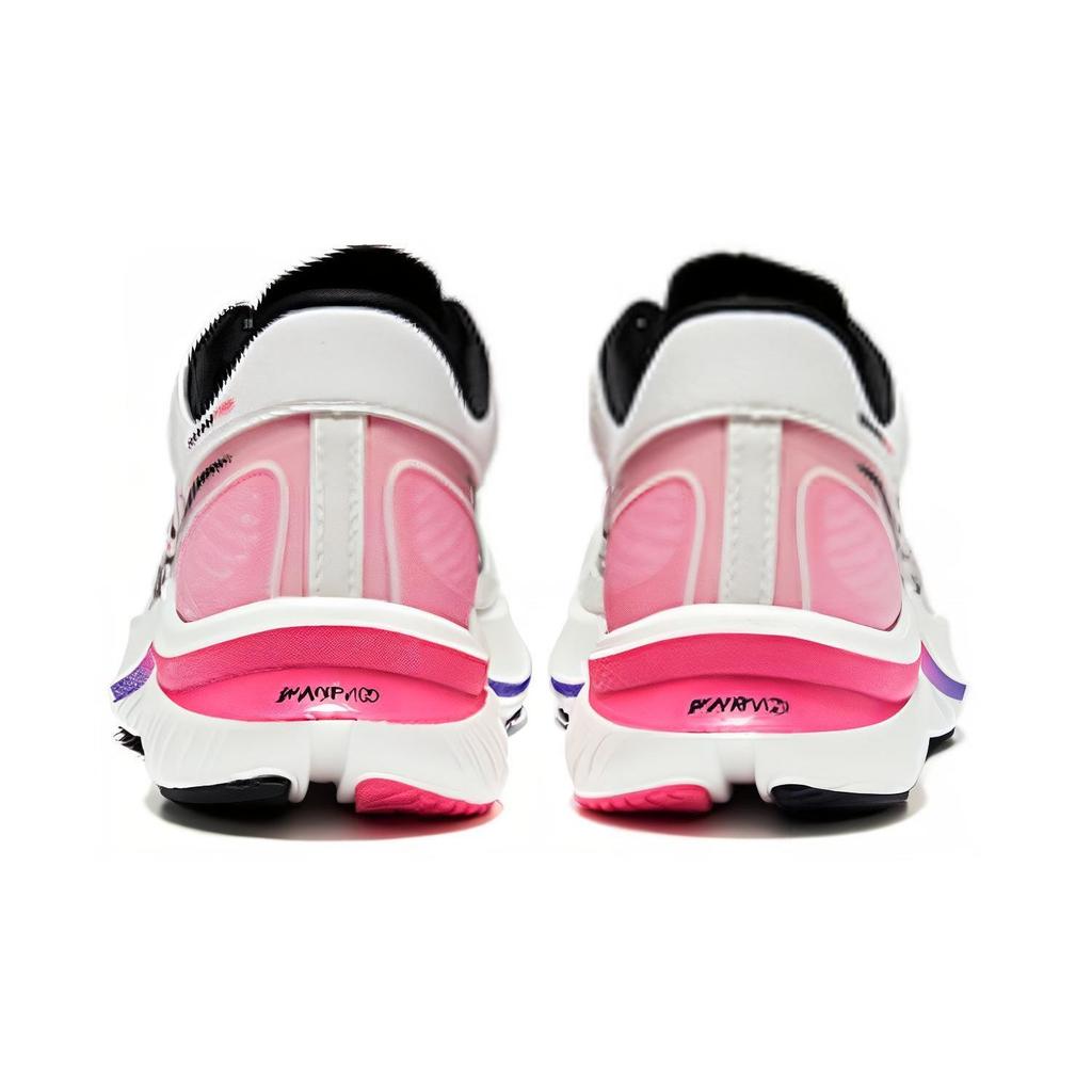 Saucony Slay Comfortable Shock Absorption Durable Breathable Rebound Low-Top Marathon Running Shoes Unisex Running Shoes White Pink S28192-15