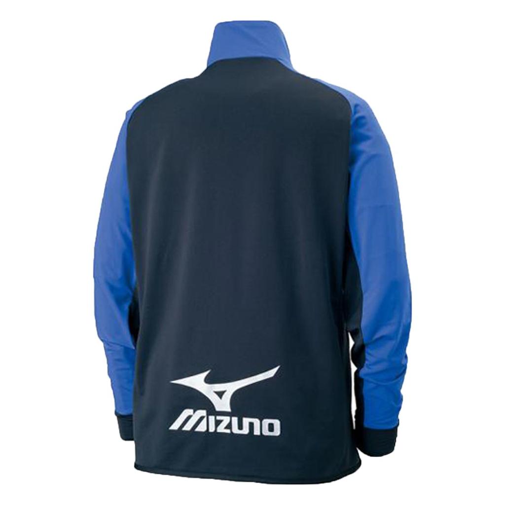 Mizuno Shirt Size M Men's Soccer/Futsal P2MC7515, Black/Turkish Blue, (Japan)