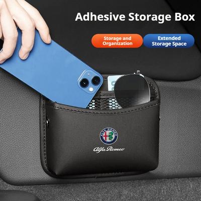 Lederen Auto Deur Bekerhouder Auto Stoel Drankrek Opbergbak Spider Giulia Giulietta 147 156 159 Mito Stelvio GT Spid