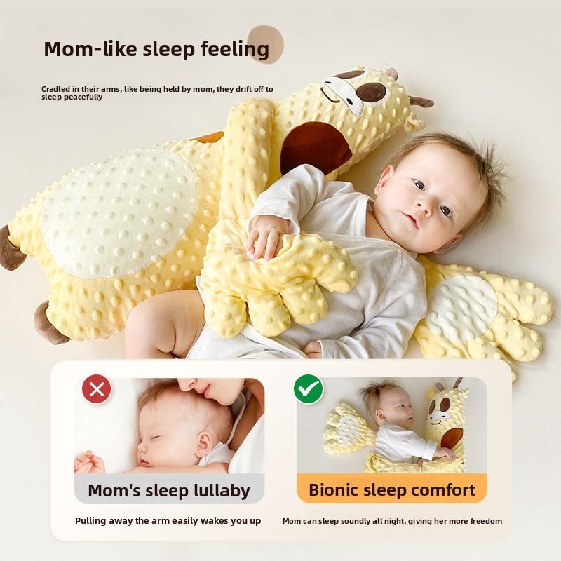 Toddler Shape Giraffe Sleep Soothing Hand Palm Toy Leep Aid Companion Dolls