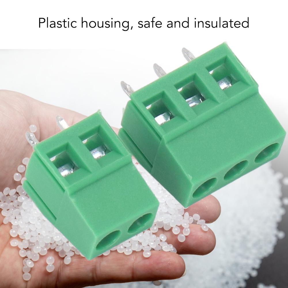 80 BUC KF128 2P 3P Bloc Terminal cu Șurub Pas 5mm Conector Terminal de Cablare Proiecte Electrice